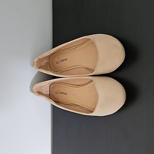 Nude Ballet Flats